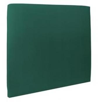 Tête de lit gris anthracite velours Prestige – rembourrée, finition rose
