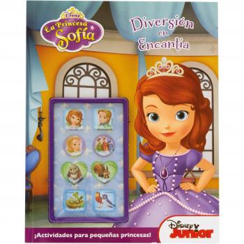 La Princesa Sofía. Diversión en Encantia: ¡Actividades para pequeñas princesas! (Tapa blanda).