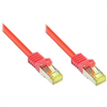 Alcasa 1.5m Cat7 RJ-45 cable de red 1,5 m S/FTP (S-STP) Rojo