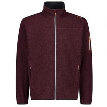 Cmp Burgundy Fleece Outerwear Male 38h2237