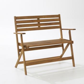 Banc Pliante 2 Places Marron La Redoute Intérieurs