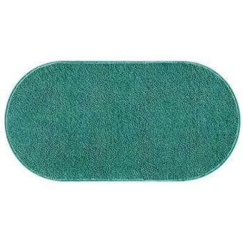 VANZAVANZU Non Slip Bath Mat Oval Thickened Bath Rug for Bathroom Absorbent Ultra Soft Bathroom Mat Rug Fluffy Microfiber Bedside Rug Carpet Floor Mat