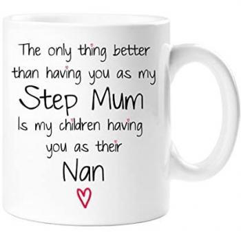Step Mum Nan Family Tribute Mug