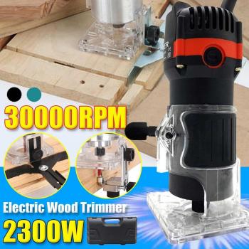 Ensemble tondeuse bois avec boîte 2300W 30000 tr/min