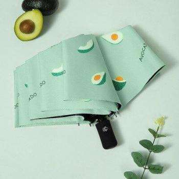 Fruit Women's Automatic Rain and Sun Umbrella