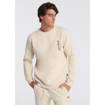 Sudadera Jogger Beige Six Valves