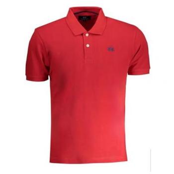 La Martina Kurzarm Polohemd Herren Rot