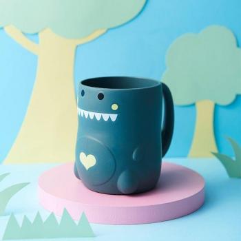 Dinosaur-Themed 250ml Non-Slip Water Cup for Children