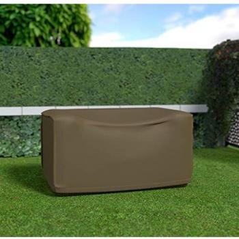 Protection canapé 2 places COVERTOP – Taupe – 140 x 85 x 70 cm, tissu durable
