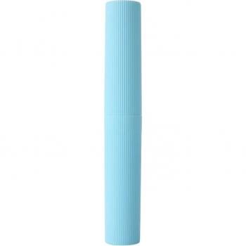 Travel-Friendly Toothbrush and Toothpaste Container