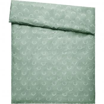 Erwin M. Enns Bettdecke – 155 × 220 cm, salbei/beigetransparente Farbe