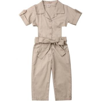 Loose Fit Camo Jumpsuit for Toddlers