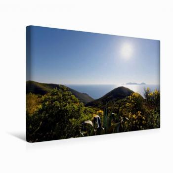 Calvendo 45 × 30 cm Textil‑Leinwand – Wolfgang Steiner: Pontinische Inseln