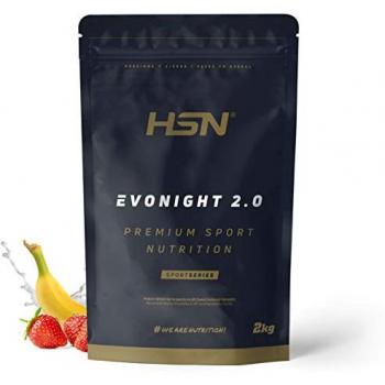 Evonight 2.0 Protein mit langsamer Freisetzung 2 kg Erdbeere-Banane