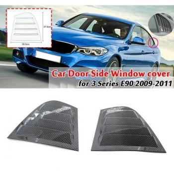 Accessoire de porte fenêtre triangulaire en carbone pour BMW 3 E90 51347060212 51347060211