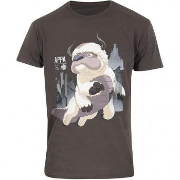 T‑shirt Avatar “Appa” – Uomo, XL, Tonalità Grigia