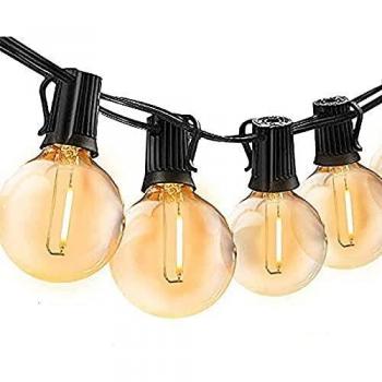 Luci da Esterno LED Catene Luminose Bomcosy 46+4 Lampadine G40