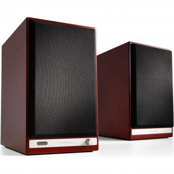 Audioengine HD6 Wireless Powered Bookshelf Speakers (Cherry)