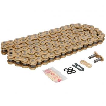 Catena trasmissione d’oro 114/520 con clip di chiusura
