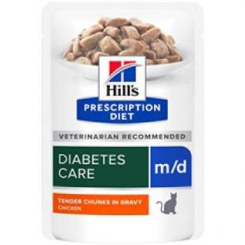 Hill's m/d Katzenfutter in Gelee für diabetische Katzen