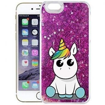 Rundum-Schutz: Finoo iPhone 6/6S Silikon‑Glitterhülle