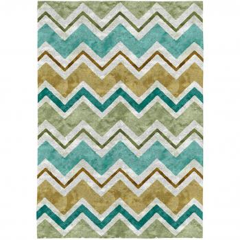 Tapis Coloré Coton Multicolore 120x170