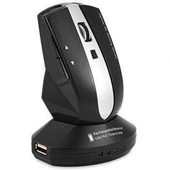 Denash Souris sans Fil avec Station de Charge et USB