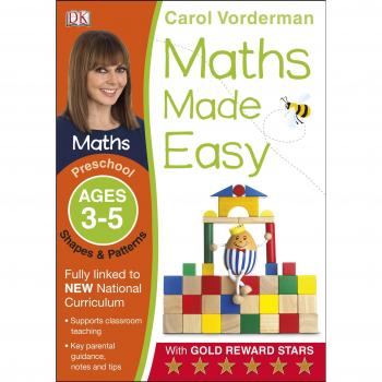 Maths Made Easy Shapes & Patterns, Ages 3-5 (Preschool) NEW