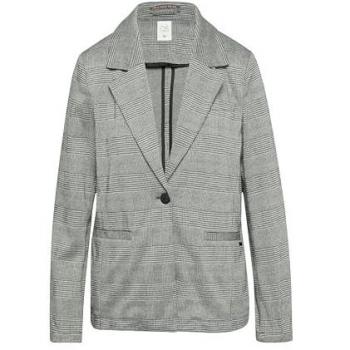 Viskosemix Blazer im Karodesign, Größe 40