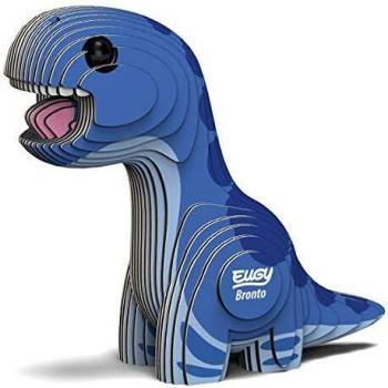 EUGY Brontosaurio Ecológico 3D Puzzle
