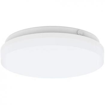 Dotlux LED Deckenlampe SURFACE Ø25 cm, 11 W, Farbtemperatur 3000–5700 K, IP54, Weiß