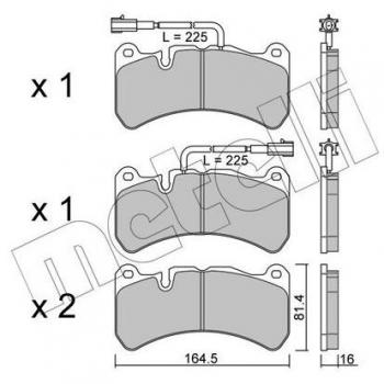 Kit Frizione e Freni Metelli 22-1201-2