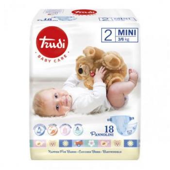 TRUDI NEW TG 2 MINI 3-6KG 24PZ PANNOLINI SILC