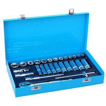Blue Spot Tools 28-Piece Metric Ratchet Socket Set