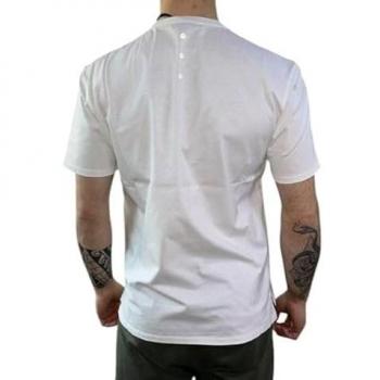 T-shirt Blanc avec Détails Contrastés Premiata