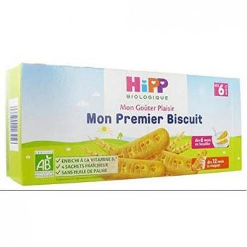 HiPP Mon Goûter Plaisir Mon Premier Biscuit Bio Dès 6 Mois 180G