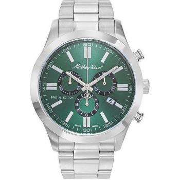 Orologio Mathey-Tissot Mathy I Jumbo al quarzo cronografo verde