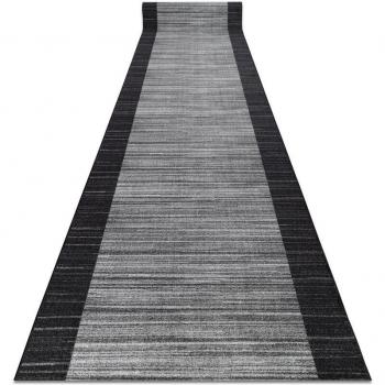 Grey Anti‑Slip Strip Runner – RUGSX 100 × 350 cm