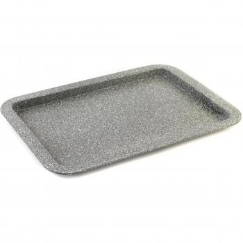 Salter Baking Tray Oven Sheet Non-Stick 37cm Marblestone Collection Carbon Steel