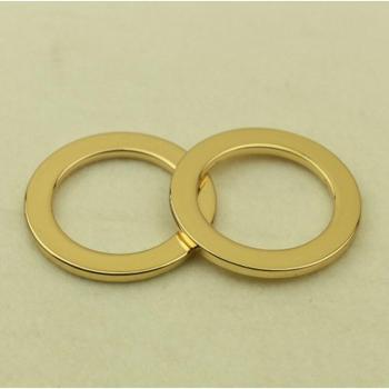 Anillos de correa de bolsa de metal, 10 Uds., ID 15/19/31mm