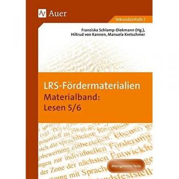 Franziska Schlamp-Diekmann Lrs-Fördermaterialien 3: Materialband Lesen 5/6 (5. Und 6. Klasse) (Auer Lrs-Programm)