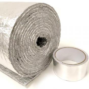 Panel Térmico Revestido de Aluminio 60cm con Protección Antihumedad