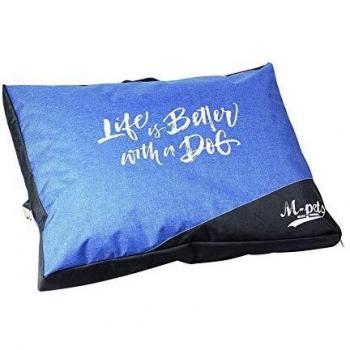 M‑PETS Teflon-Hundematte Prag 80×60 cm – Blau