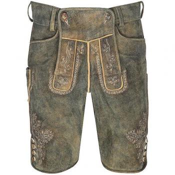 Beckert Lederhose Flachau in Braun für Herren Größe 54