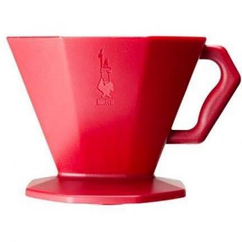 Bialetti Carlo 4-Serve Coffee Filter – Crimson