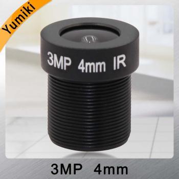 Yumiki M12 4mm 3MP Fixed Iris Camera Lens
