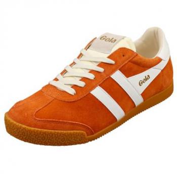 Baskets Gola Élan Suédine Taille 42 – Orange & Blanc