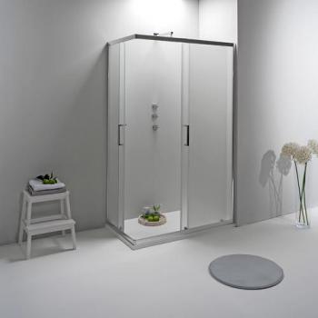 Elite Box Doccia Angolare 90x120 Opaca
