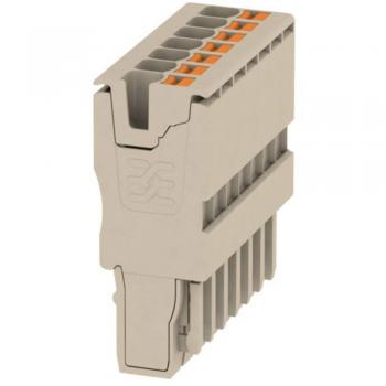 Connettore a molla APG 2.5/7 Weidmüller Grigio 25 pz