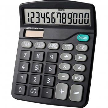 Standard Function Calculator with 12-Digit Display for Office Use